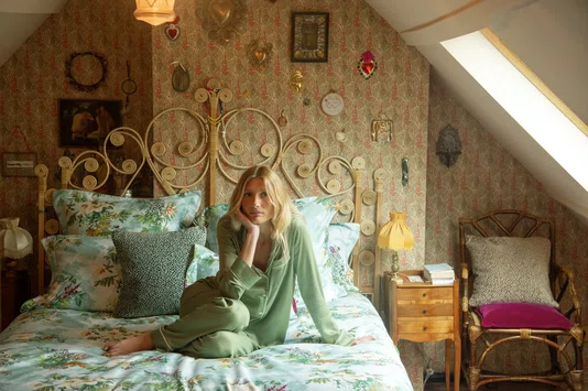 Capa para Duvet Queen Panorama 300 Fios Yves Delorme Paris