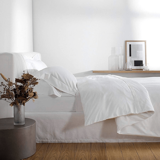 Capa para Edredom Queen 1000 Fios Modena Buddemeyer Luxus Branco 2,60 x 2,40 m