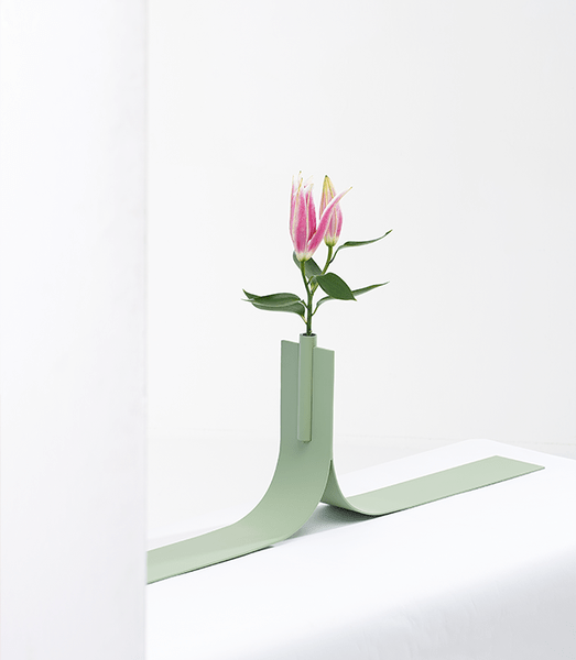Centro De Mesa Ramalhete Iludi Design Verde Militar