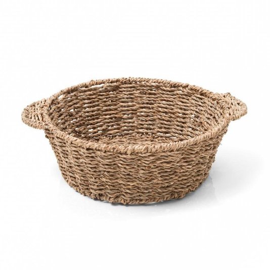 Cesto Fiber Com Alças Cru Copa&Cia 27 cm