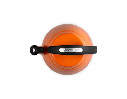 Chaleira com Apito Clochê Le Creuset Laranja 2,1 Litros