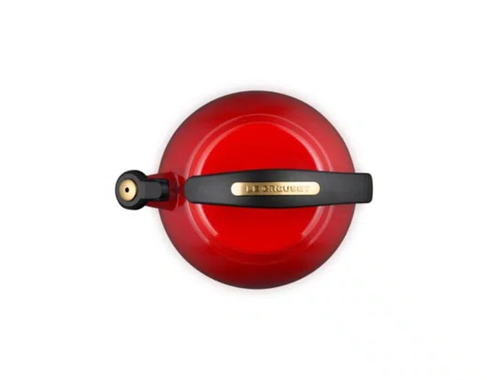 Chaleira com Apito Clochê Le Creuset Vermelho 2,1 Litros
