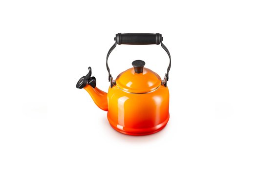 Chaleira com Apito Demi Le Creuset Laranja 1,1 litros