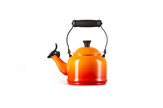 Chaleira com Apito Demi Le Creuset Laranja 1,1 litros