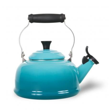 Chaleira com Apito Tradicional Le Creuset Azul Caribe