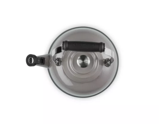 Chaleira com Apito Tradicional Pegador Inox Le Creuset Flint 1,6 Litros