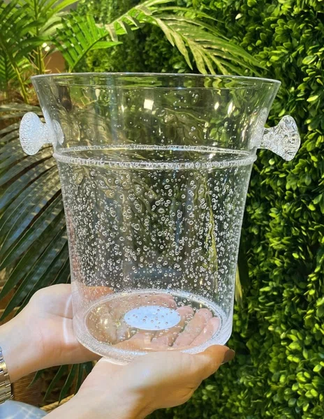 Champanheira Redonda 3,8 Litros Bubble Transparente