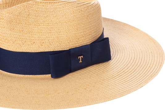 Chapeu Martini Trussardi Palha 42cm
