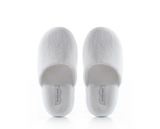 Chinelo 42/43 100% Poliéster Glam Slipper Buddemeyer Branco