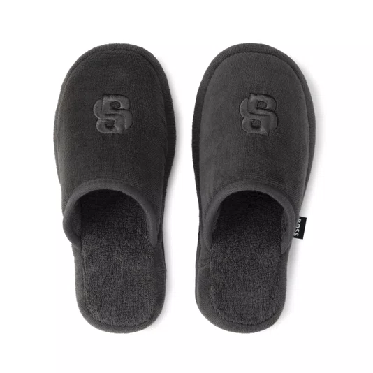 Chinelo de Quarto Double B Boss Home Carvão 40-44