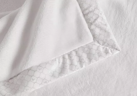 Cobertor Casal Piemontesi Trussardi Branco 1,80 x 2,20 m