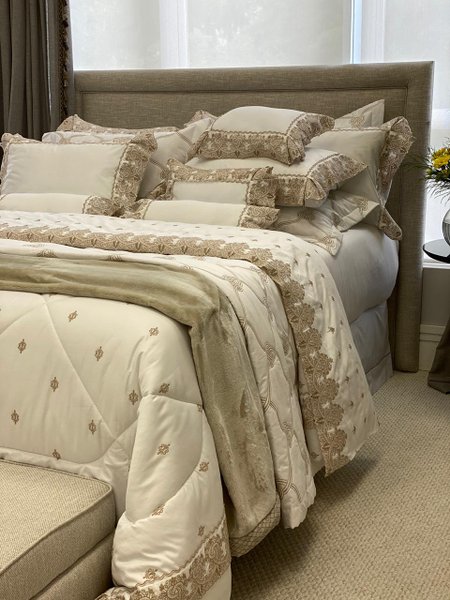Cobertor Piemontesi Casal Trussardi Moonbean 1,80 X 2,20