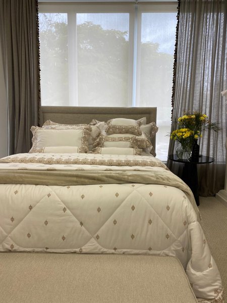 Cobertor Piemontesi Casal Trussardi Moonbean 1,80 X 2,20