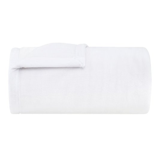 Cobertor Solteiro Alpi Buddemeyer Luxus Branco 1,60 x 2,20m