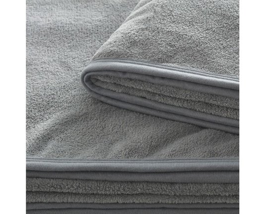 Cobertor Super King 100% Poliéster Aspen Buddemeyer Cinza 2,60 x 2,70 m