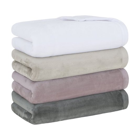 Cobertor Super King Alpi Buddemeyer Luxus Rosa 2,30 x 2,60 m