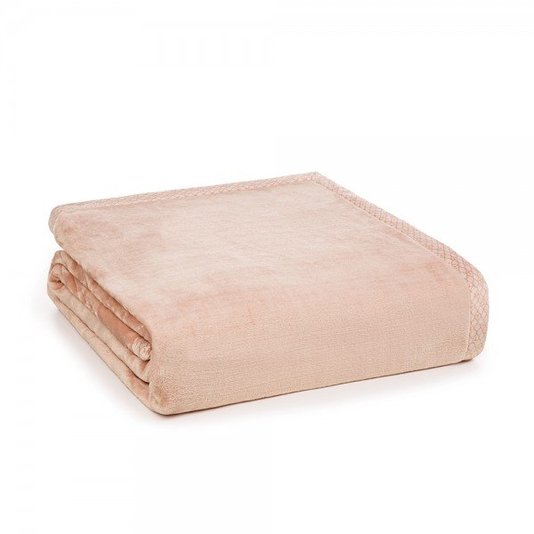 Cobertor Super King Piemontesi Rosa Perla Trussardi 2,40X2,90
