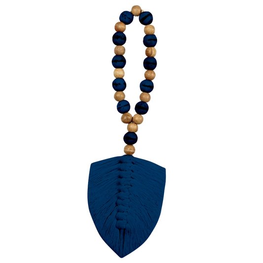 Colar De Mesa Rústico Azul Entrecasa 34 cm