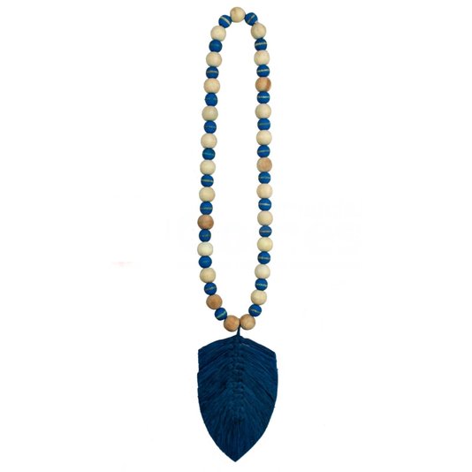 Colar De Mesa Rústico Azul Entrecasa 69 cm