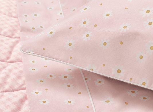 Colcha Solteiro Percal 100% Algodão 200 Fios Magherite Trussardi Estampado