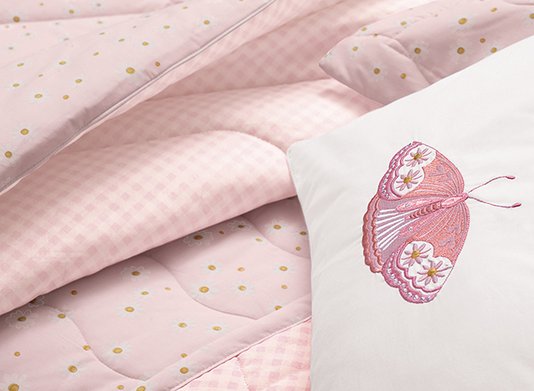 Colcha Solteiro Percal 100% Algodão 200 Fios Magherite Trussardi Estampado