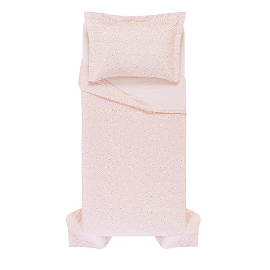 Colcha Solteiro Percal 100% Algodão 200 Fios Magherite Trussardi Estampado