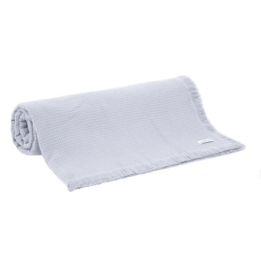 Colcha De Casal Cotone II Buddemeyer Luxus Cinza 2,20 x 2,50 m