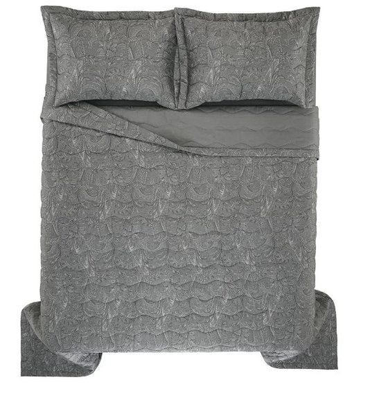 Colcha Queen Arenella 300 Fios Estampado Trussardi 