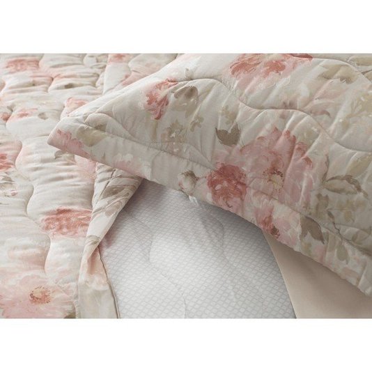 Colcha Queen Giardina 300 Fios Estampado Trussardi