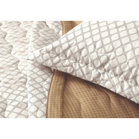 Colcha Queen Morello 300 Fios Estampado Trussardi 