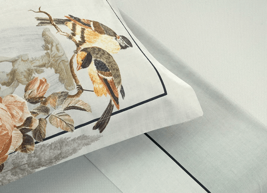 Colcha Super King Montartino Estampado 300Fios Trussardi 2,90X2,60 