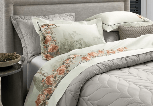 Colcha Super King Montartino Estampado 300Fios Trussardi 2,90X2,60 