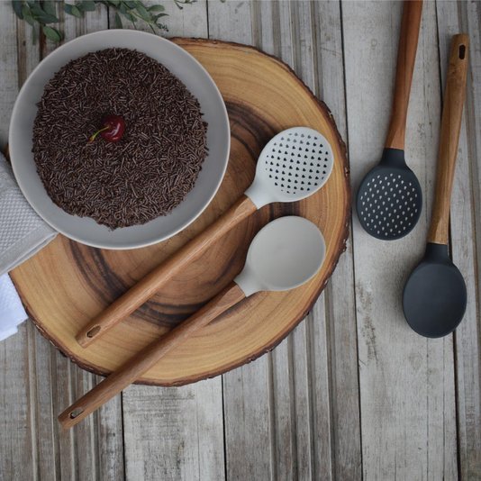 Colher de Pau Gourmet Gotas Copa&Cia