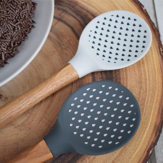 Colher de Pau Gourmet Gotas Copa&Cia