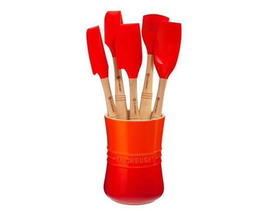 Colher De Silicone Grande Vênus Le Creuset Vermelho