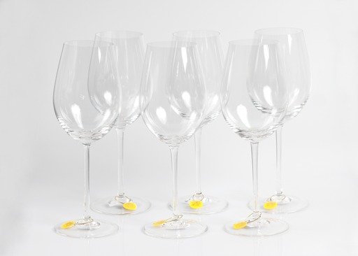 Jogo 6 Taças em Cristal Bordeaux Grand Cru Strauss 690 ml