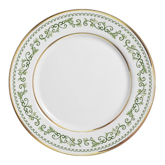 Conjunto 06 Pratos Rasos Classic Christmas Alleanza Cerâmica