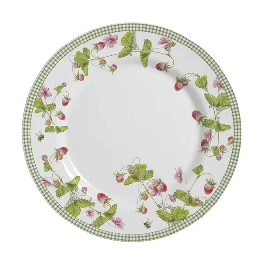 Conjunto 06 Pratos Rasos Picnic Alleanza Cerâmica
