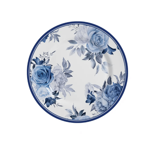 Conjunto 06 Pratos Sobremesa Antique Alleanza Cerâmica