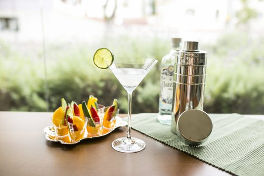 Conjunto 06 Taças de Cristal Para Martini Strauss 320ml