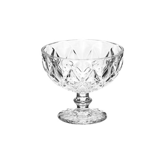 Conjunto 06 Taças Para Sobremesa Diamond Ricaelle 390ml