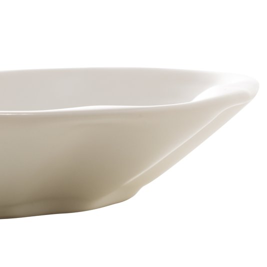 Conjunto 3 Petisqueiras De Porcelana Com Bandeja De Bambu Bon Gourmet