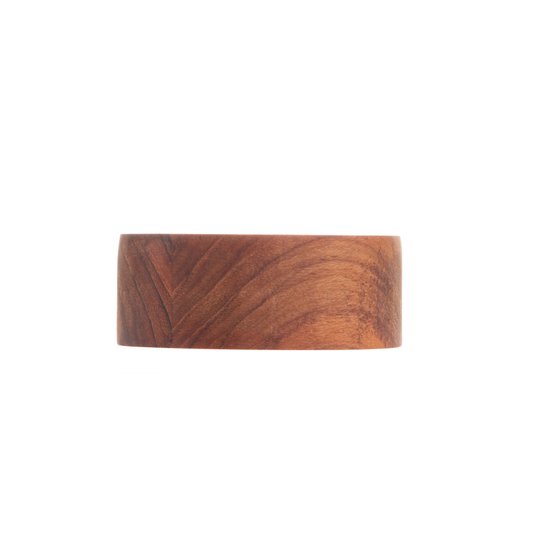 Conjunto 4 Aneis Para Guardanapo Madeira Teca Círculo Woodart