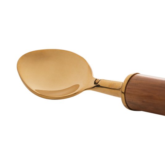 Conjunto 4 Colheres Para Café Aço Inox Rojemac Dourado