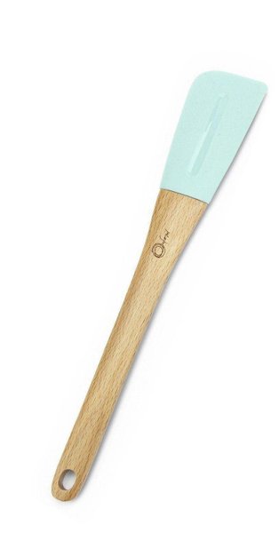 Conjunto 4 Utensilios De Madeira E Silicone Oxford Water Blue