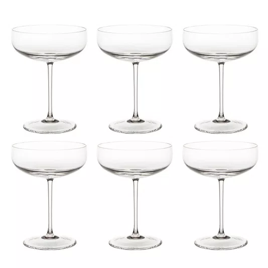 Conjunto 6 Taças de Cristal Maria Antonieta Strauss 255ml