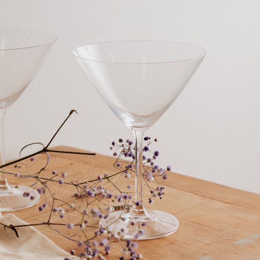 Conjunto 6 Taças de Cristal Para Coquetel Gastro Bohemia 280ml