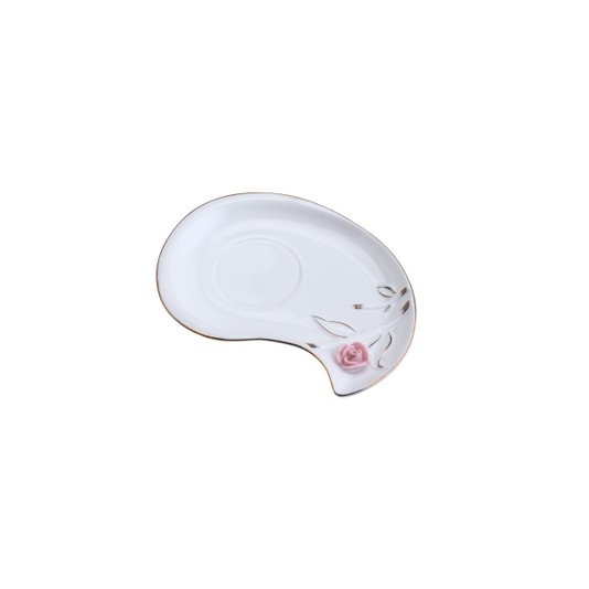 Conjunto De 6 Xícaras Com Pires Para Chá De Porcelana Wolff Flowers Design 200 ml