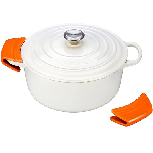 Conjunto De Dois Pegadores de Silicone Le Creuset Laranja