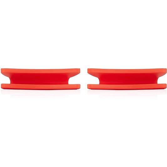 Conjunto De Dois Pegadores de Silicone Le Creuset Laranja